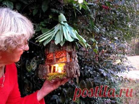Fairy House Hanging In My Rock Garden In Ga.
