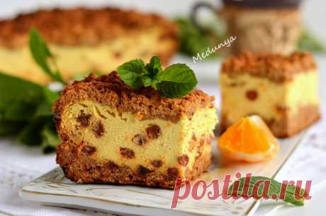 Кучерявий апельсиновий сирник з родзинками / Торти / Кукорама — смачні рецепти!