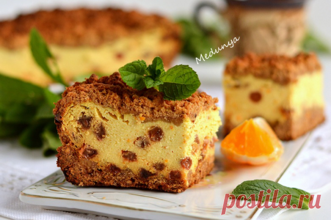 Кучерявий апельсиновий сирник з родзинками / Торти / Кукорама — смачні рецепти!