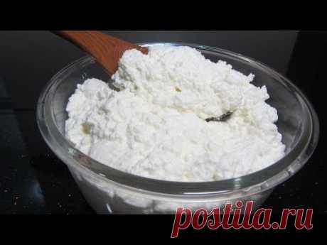 Быстрый творог домашний творог [LudaEasyCook]