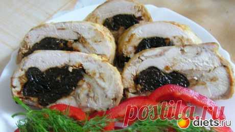 куриные рулетики с сухофруктами и орехами: : Дневники - diets.ru