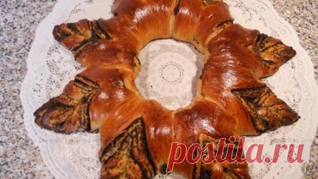 Пасхальный венок из теста (рецепт под видео)