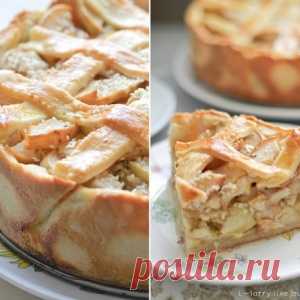 Утомленным шарлотками посвящается… Пирог, в котором очень много яблок!