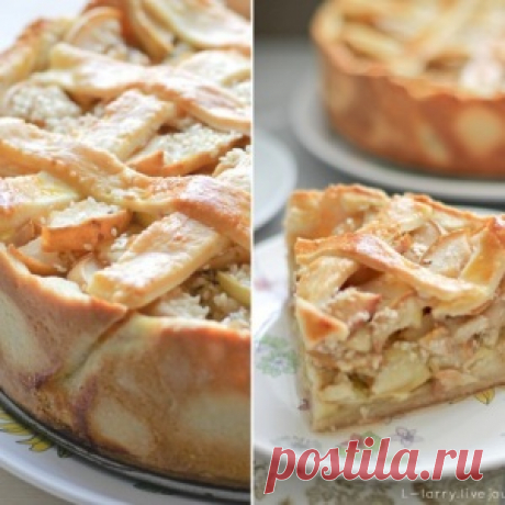 Утомленным шарлотками посвящается… Пирог, в котором очень много яблок!