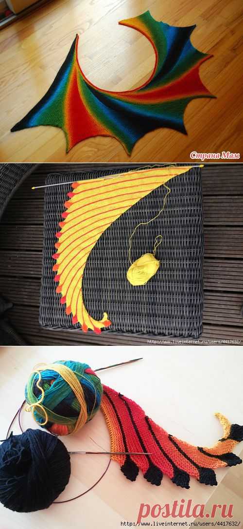 шарф ,"Бактус ".  Очень подробное описание.