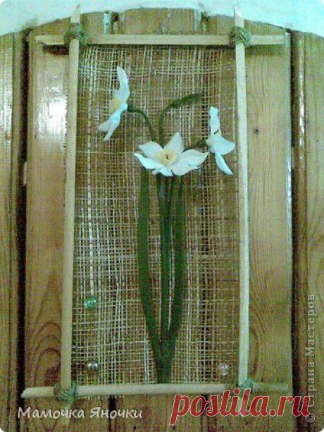 Панно из искусственных цветов-2 » Поиск мастер классов, поделок своими руками и рукоделия на SearchMasterclass.Net