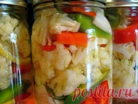ВКУСНЕЙШАЯ МАРИНОВАННАЯ ЦВЕТНАЯ КАПУСТА