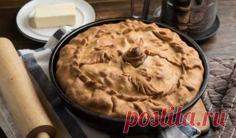 Зур-бэлиш — татарский пирог с мясом