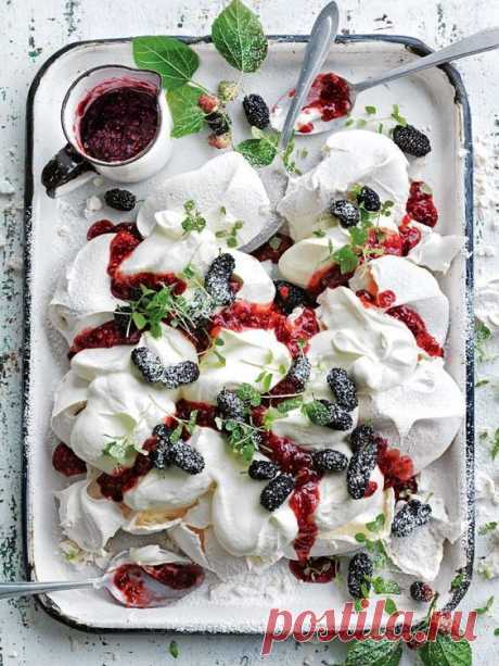 Pavlova со свежими ягодами: десерт балерины &amp;ndash; Woman Delice