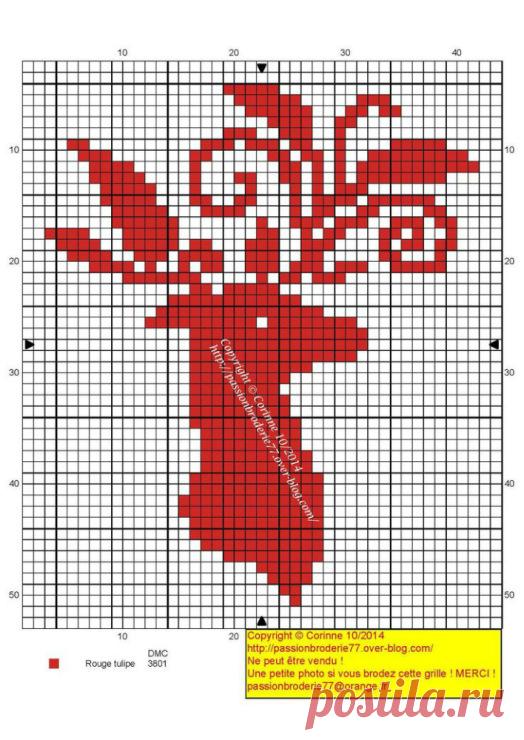 Gallery.ru / Фото #146 - Лесные животные (схемы) - Olgakam