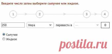 Калькулятор мер.
