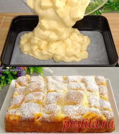 🍰🍏Яблочный торт с ванильным кремом Шарлотка — без сомнения,... | Интересный контент в группе Выпечка, торты, десерты