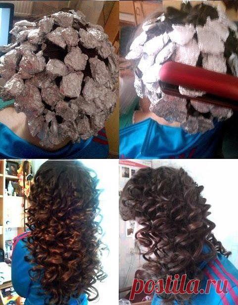 Как сделать упругие кудри дома / Все для женщины