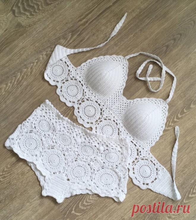 Белоснежное лето. 55 летних моделей спицами и крючком. | Порукодельничаем | Дзен