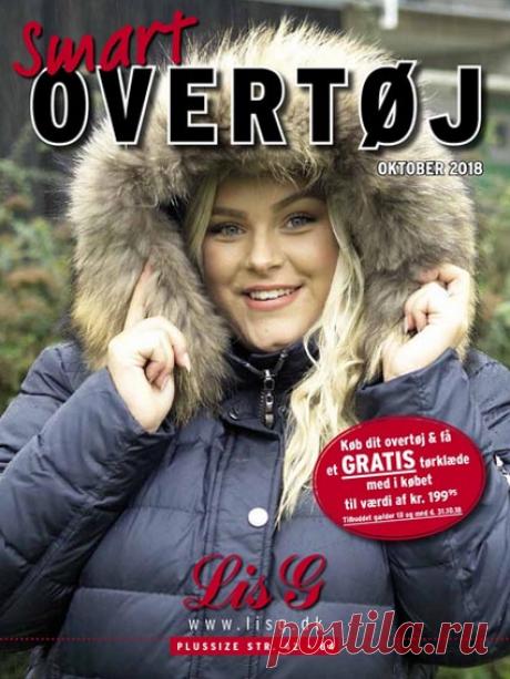 Каталог верхней одежды для полных женщин датского бренда Lis G осень-зима 2018-19