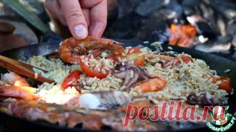 Рис с морепродуктами Кулинарный рецепт