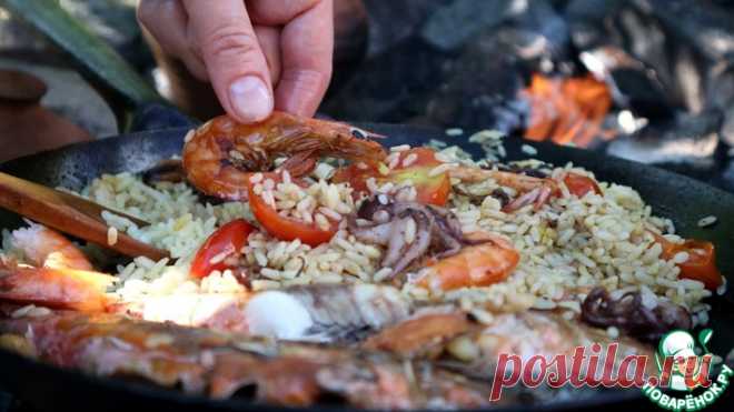 Рис с морепродуктами Кулинарный рецепт