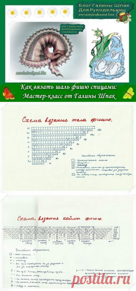 Как вязать шаль фишю спицами: мастер-класс от Галины Шпак | Блог Галины Шпак|Мастер-классы по рукоделию