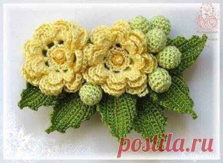 Βязанoe украшение