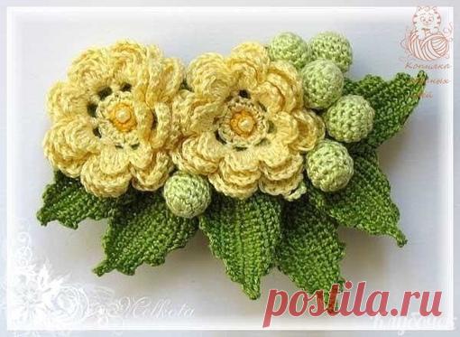 Βязанoe украшение