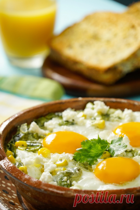 5 лучших рецептов вкусной яичницы для вашего завтрака. 
#рецепты #вкусняшки #готовимдома #мексиканская_кухня #этовкусно