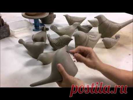 Como modelar passarinhos em argila