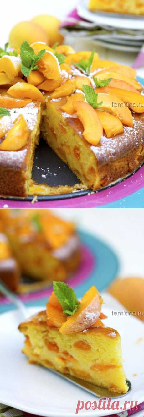 Нежный вкусный творожный кекс с абрикосами без масла | FEMIANA