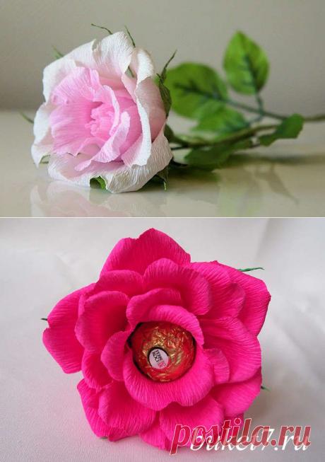 Букеты из конфет своими руками. Мастер классы для начинающих - Buket7.ru