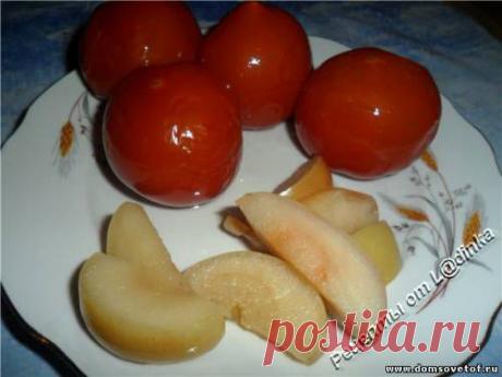 Консервированные помидоры на зиму. Рецепты с фото. Помидоры с яблоками. Помидоры с виноградом