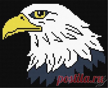FREE PATTERNS - Animals - Eagle - Gvello Stitch