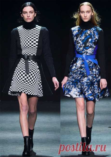 Утепляемся: подборка платьев осень-зима 2015 | Хвастунишка