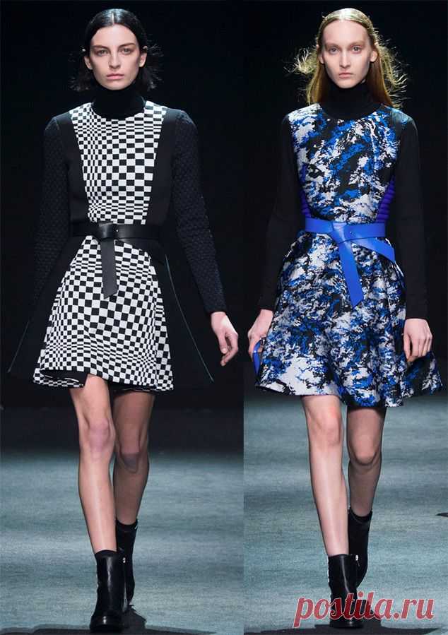 Утепляемся: подборка платьев осень-зима 2015 | Хвастунишка