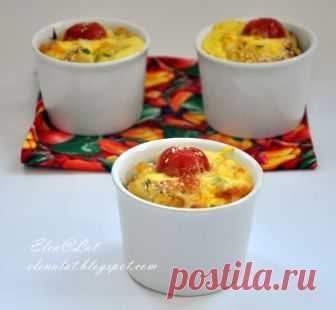 Sweet and not Sweet: Фриттата с макаронами и болгарским перцем