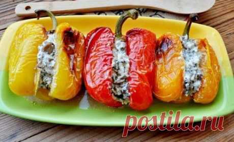 Запеченный сладкий перец: 3 вкусных рецепта / Простые рецепты