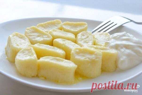 Галушки из творога