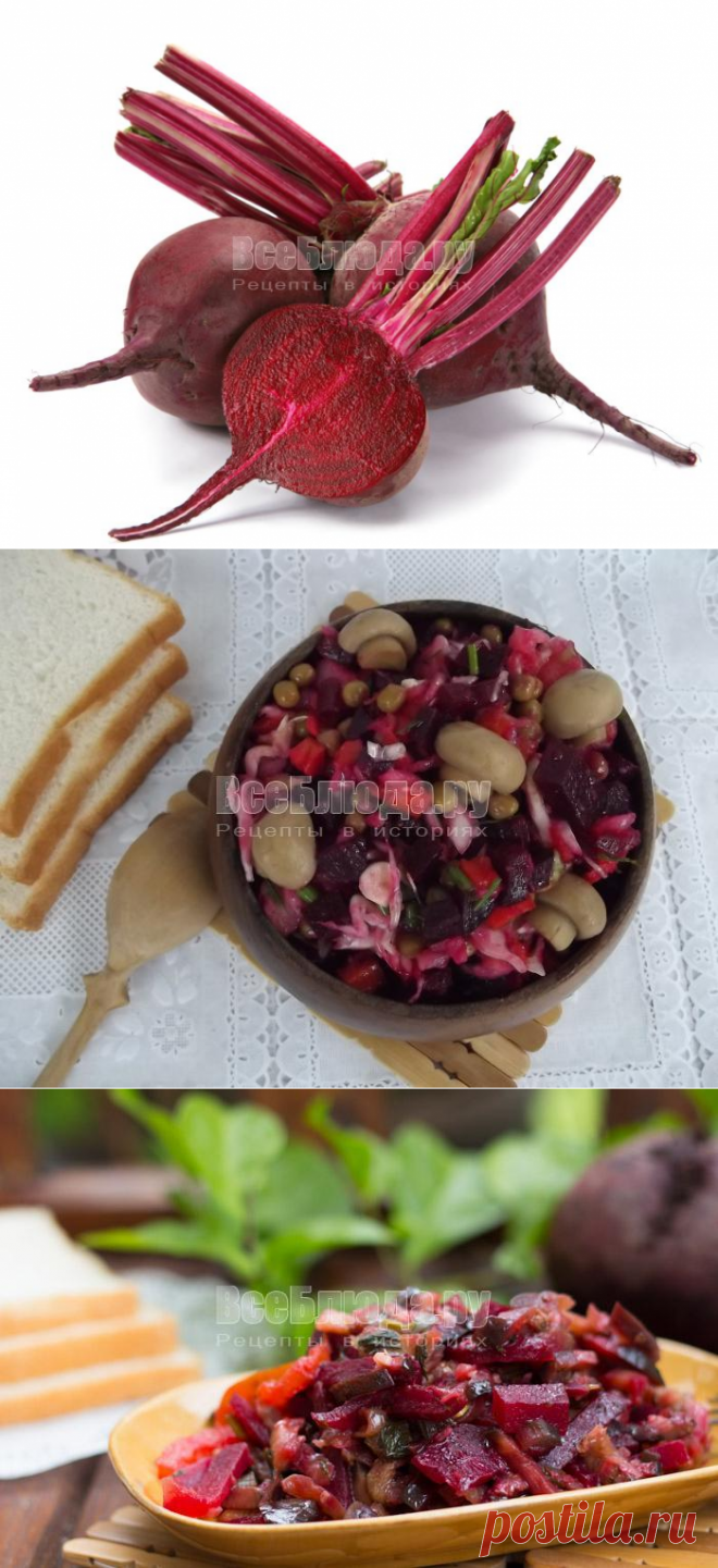 Рецепты салатов со свеклой на скорую руку - вкусно, быстро и полезно, пошаговые фото | Все Блюда