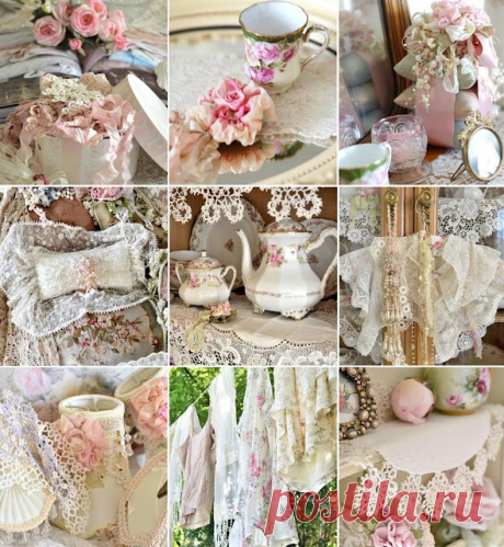 Интерьер в стиле шебби шик (shabby chic)