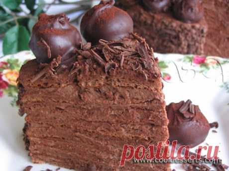 Торт &quot;Трюфель&quot; (Truffle Cake) от Мишель