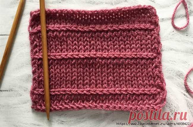 Узоры спицами от Людмилы Ильиных (mila_knit_pattern).