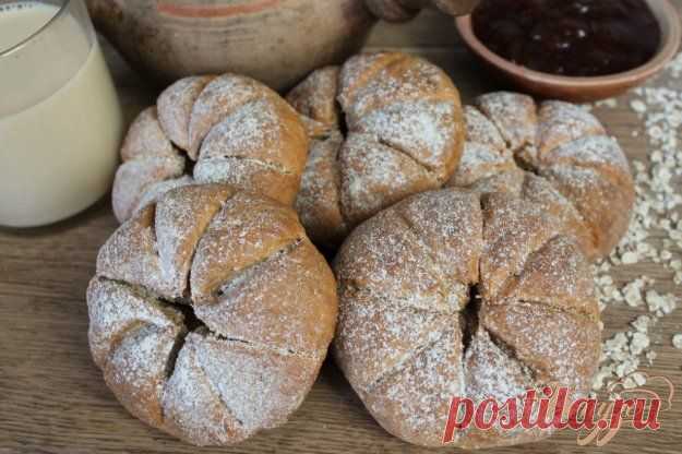 Овсяные коржики на кефире - пошаговый рецепт с фото