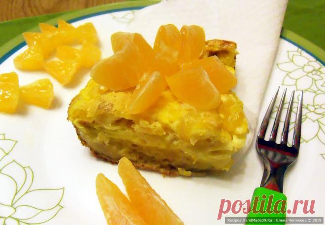 Мандариновое суфле с печеньем – пошаговый рецепт с фото