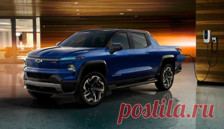 Chevrolet Silverado EV 2024: салон, внешний вид, характеристики, видео