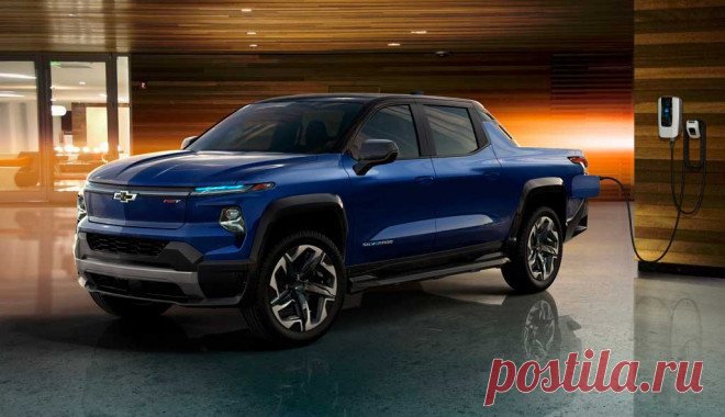 Электрический пикап Chevrolet Silverado EV 2024 модельного года