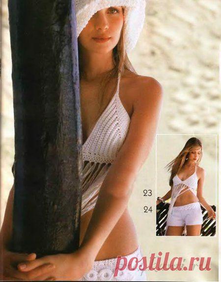 Вяжем шорты женские &raquo; Сайт "Ручками" - делаем вещи своими руками