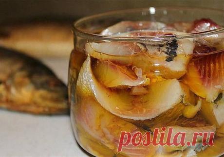 СКУМБРИЯ И СЕЛЁДКА В НОВОМ МАРИНАДЕ.