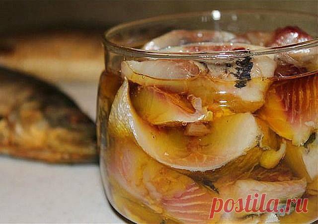 СКУМБРИЯ И СЕЛЁДКА В НОВОМ МАРИНАДЕ.