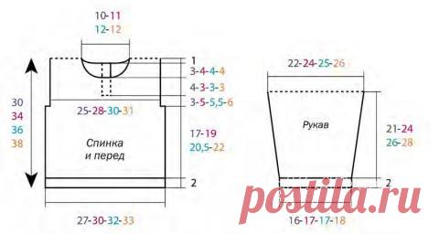 Свитер с оленем для ребенка схема » Люблю Вязать