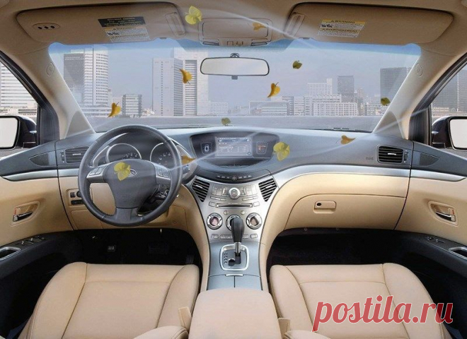 Как избавиться от запаха в автомобиле?