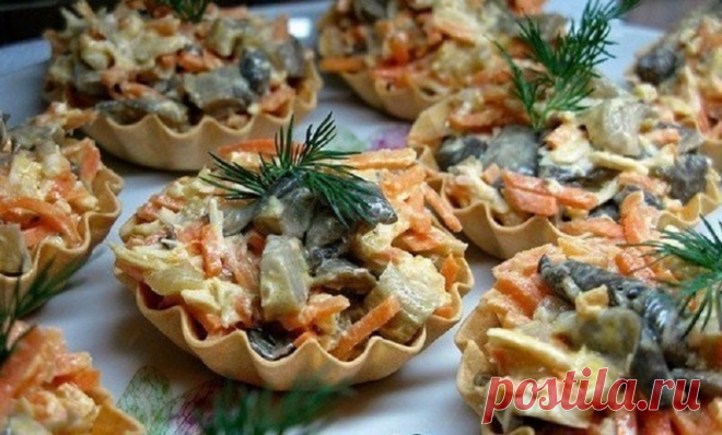 Красивые и вкусные закуски к новогоднему столу