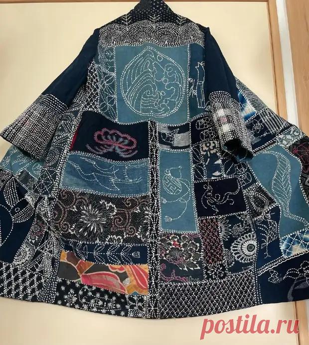 Лоскутное пальто с вышивкой. Детали. Kimono Kyoko - Сам себе мастер - 12 февраля - Медиаплатформа МирТесен